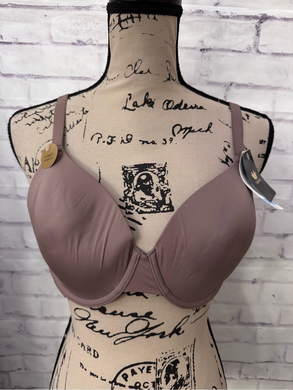 Wacoal Size 38C Comfort First T Shirt Bra Underwire Taupe 853339 New W Tag